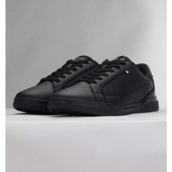 Scarpe Tommy Hilfiger Lo Cup Lth M FM0FM04827BDS nero 1