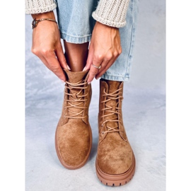 Stivali stringati Vecna ​​Khaki marrone 1