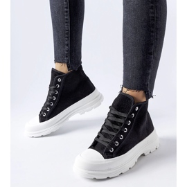 Inna Sneakers alte Villaggio nere nero 1