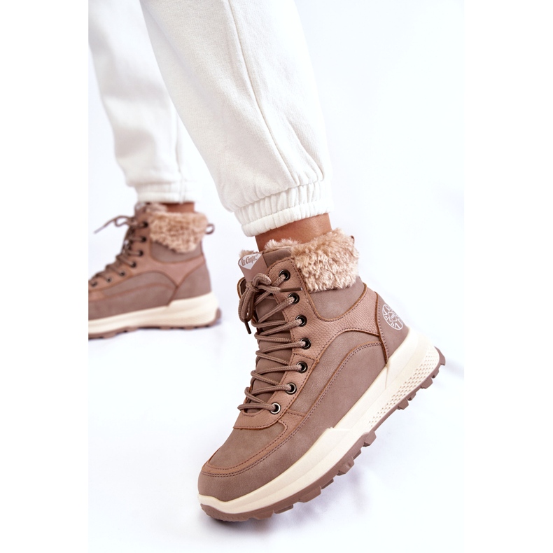 Stivali isolati da donna Lee Cooper LCJ-22-44-1363 Pink rosa 2