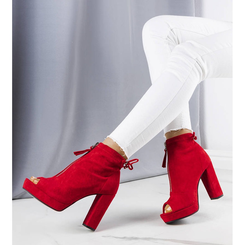 BM Stivaletti rossi Payto rosso 1