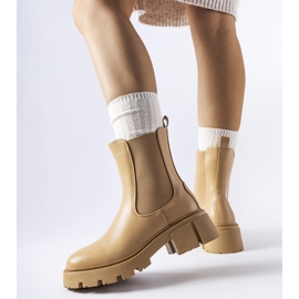 Stivaletti slip-on classici isolanti beige di Laives 1