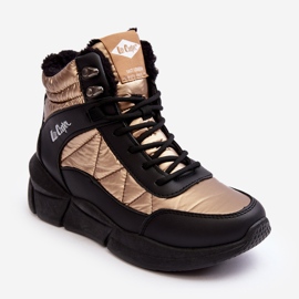 Stivali da donna isolati sulla piattaforma Lee Cooper LCJ-23-44-1986L Oro d'oro 2