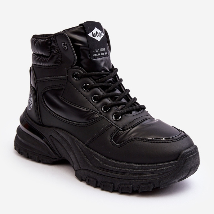 Stivaletti da donna con suola spessa Lee Cooper LCJ-23-44-1973L Nero 1