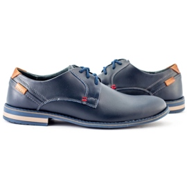 KOMODO Scarpe eleganti da uomo 859 blu navy 1