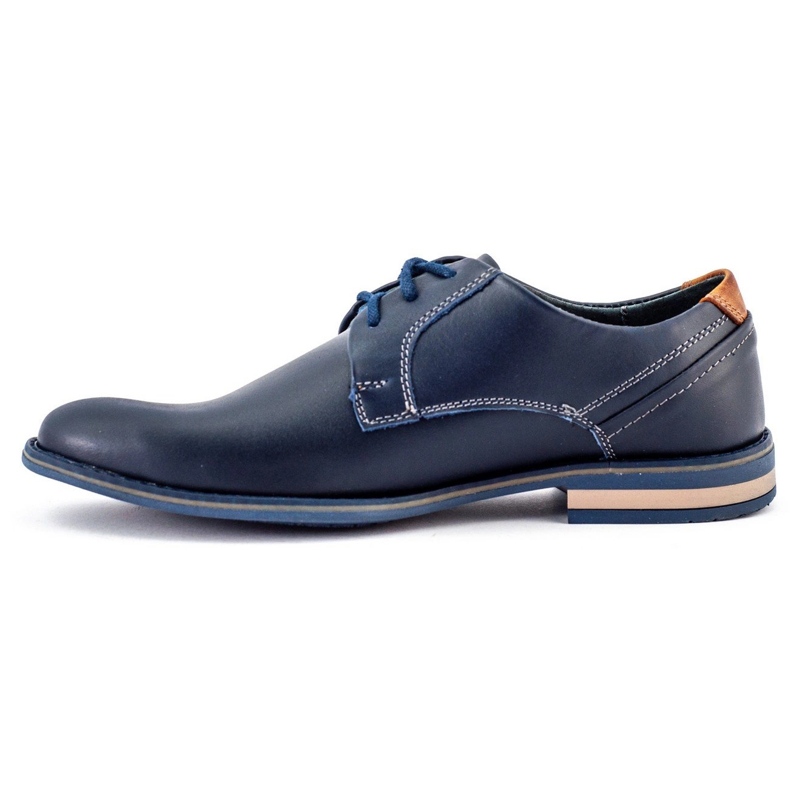 KOMODO Scarpe eleganti da uomo 859 blu navy 2