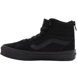 Scarpe Vans Yt Filmore Hi Zip Jr VN0A5HZFGL4 nero 1