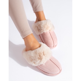 Pantofole da donna Shelovet rosa 1