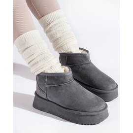 Doposci bassi da donna grigi Shelovet grigio 1