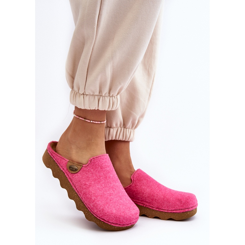 Scarpe da casa preventive da donna Pantofole Inblu DK000011 Fucsia rosa 2