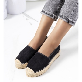 Espadrillas traforate Capelle nere nero 1