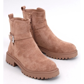 Stivaletti Chelsea Ortiz color cammello beige 1