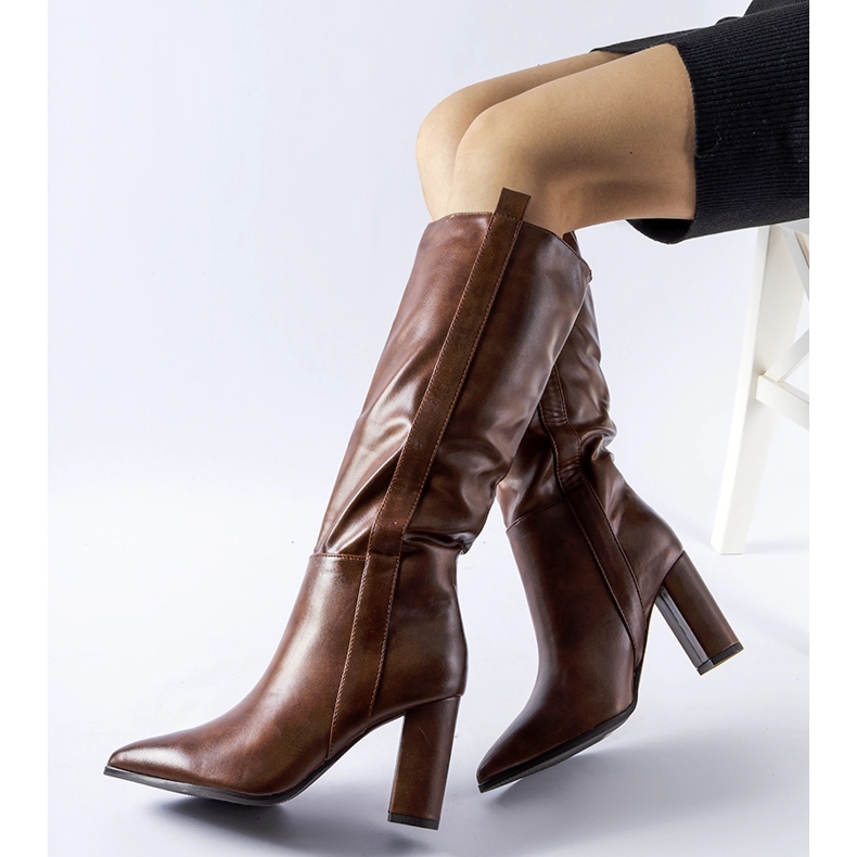 Stivaletti slip-on Palma marroni marrone 1