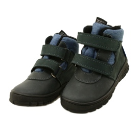 Stivali con membrana in velcro TE-POR Mazurek 1360 blu navy 3