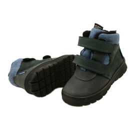 Stivali con membrana in velcro TE-POR Mazurek 1360 blu navy 4