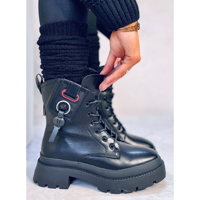 Stivali militari Berit Black nero 1