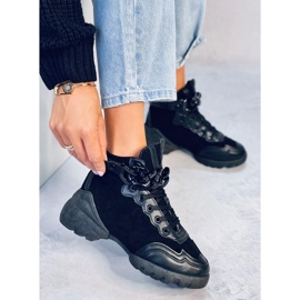 Sneakers con catena Peri Black staccabile nero 1