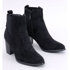 Stivaletti classici con tacco alto Rosey Black nero 1