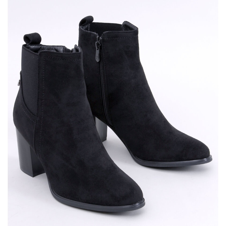 Stivaletti classici con tacco alto Rosey Black nero 1