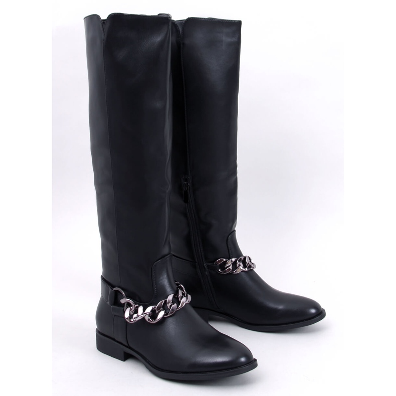 Stivali Daigle Black da donna in pieno fiore nero 1