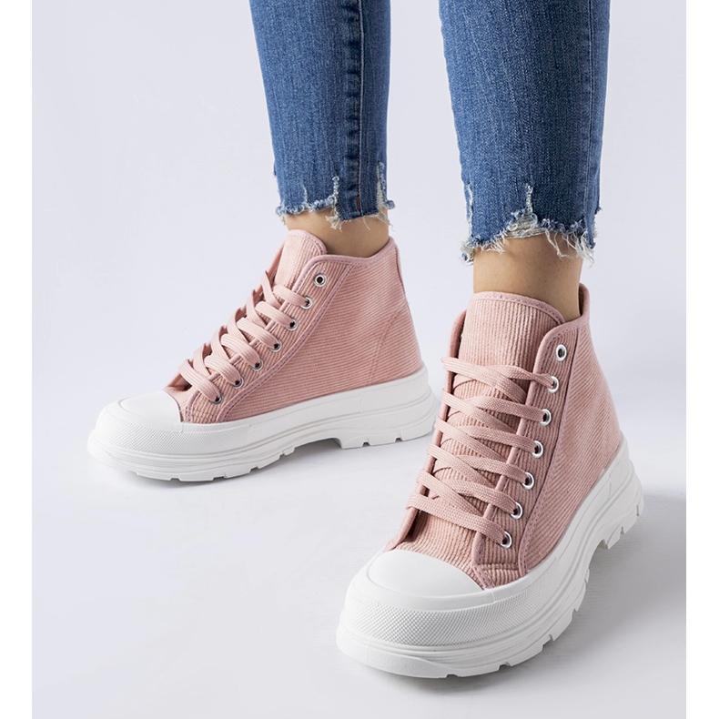 Sneakers alte Villaggio rosa 1