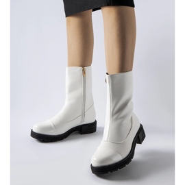 Stivaletti classici Monsanpolo bianchi isolanti bianco 1