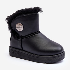 Doposci da Bambino Foderati in Pelliccia Neri Big Star MM374082 nero 1
