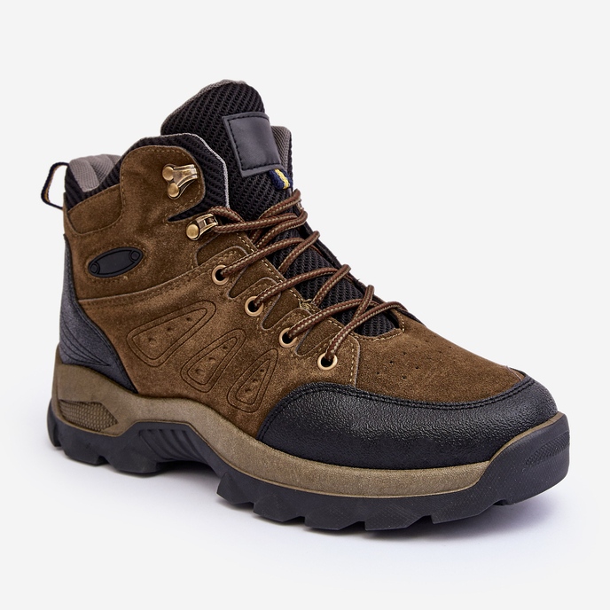 Scarpe da Trekking da Uomo Trappers Verde Scuro Fontanoe 1