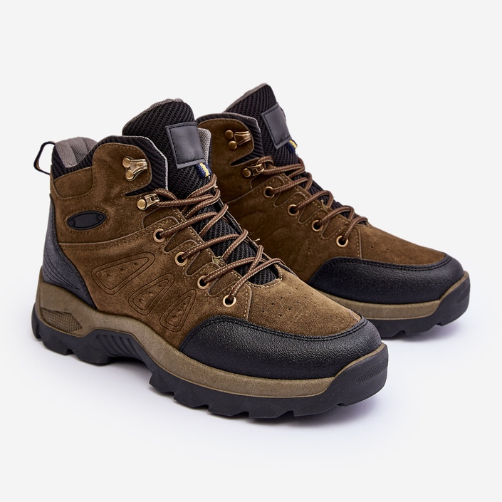 Scarpe da Trekking da Uomo Trappers Verde Scuro Fontanoe 2