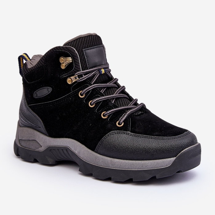 Scarpe Da Trekking Trapper Da Uomo Nere Fontanoe nero 1