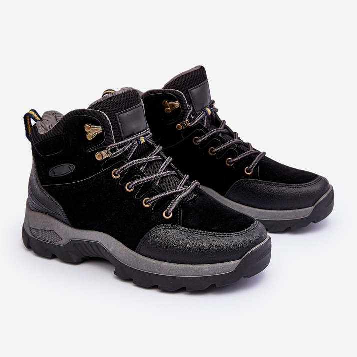 Scarpe Da Trekking Trapper Da Uomo Nere Fontanoe nero 2
