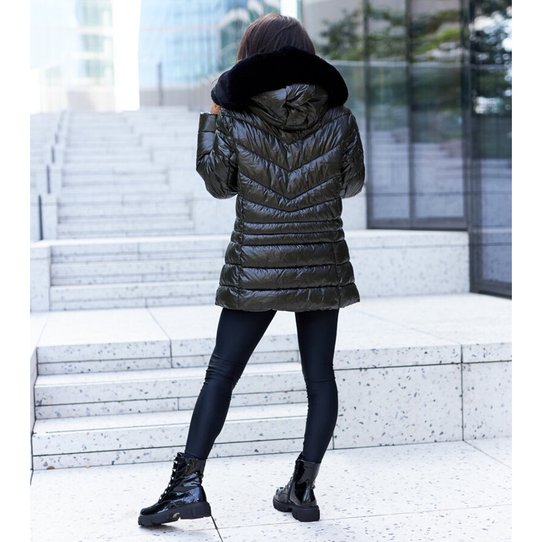 Stivaletti in vernice nera con strass Sfaranda nero 2