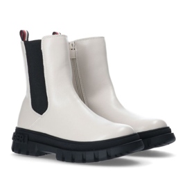 Tommy Hilfiger Bootie Stivaletti avorio T3A5-33058-1355101-101 beige 1
