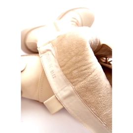 Seastar Stivali sopra il ginocchio beige con lacci e isolanti Bergdis 2