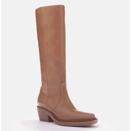 Marco Shoes Stivali da cowboy Imane beige 1