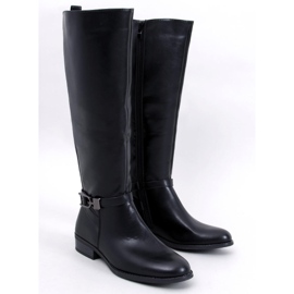 Stivali pieno fiore da donna Jessie Black nero 1