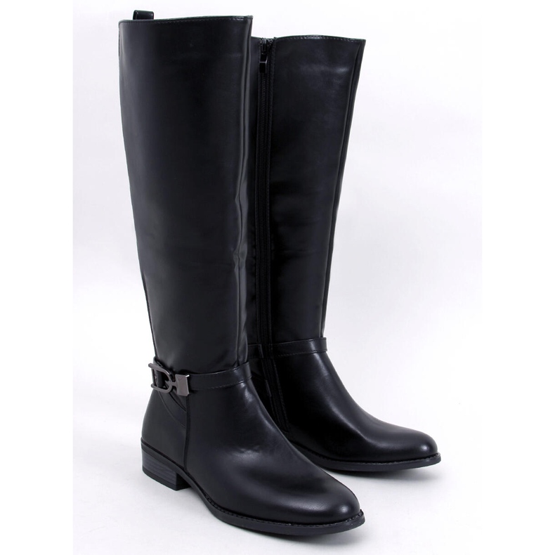 Stivali pieno fiore da donna Jessie Black nero 1