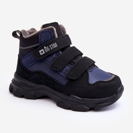 Stivali da neve isolati per bambini Blu navy Big Star MM374172 1