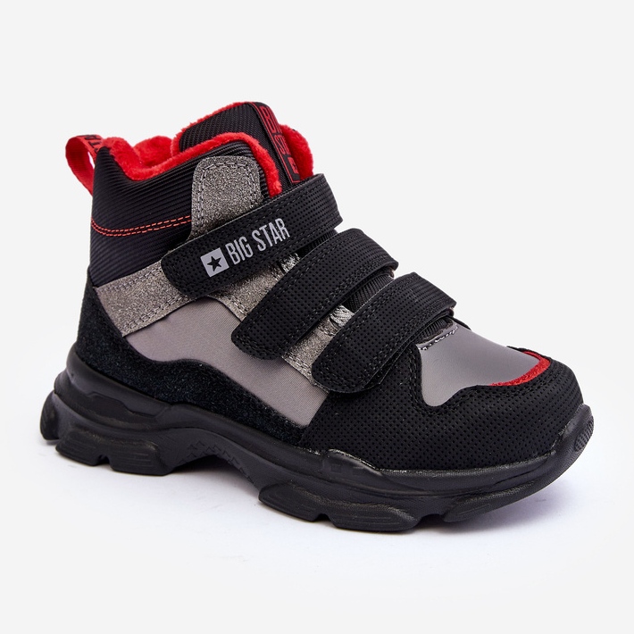 Stivali da neve isolati per bambini Grigi Big Star MM374170 grigio 1
