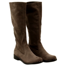 Stivali elasticizzati da donna Caprice 25512-29 306 Cafe Stretch marrone 9