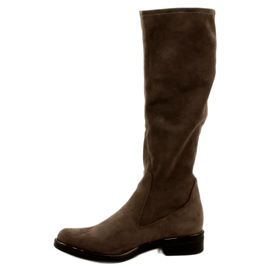 Stivali elasticizzati da donna Caprice 25512-29 306 Cafe Stretch marrone 8