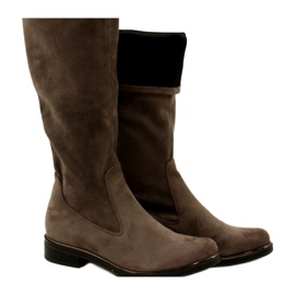 Stivali elasticizzati da donna Caprice 25512-29 306 Cafe Stretch marrone 11