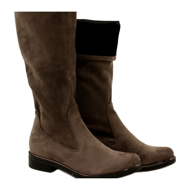 Stivali elasticizzati da donna Caprice 25512-29 306 Cafe Stretch marrone 11