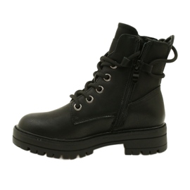 Miss 235-4226 Stivali da donna isolati con pelliccia isolata nero 2