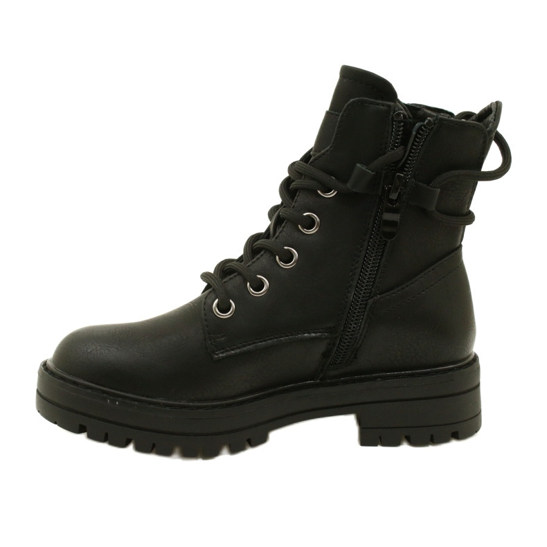 Miss 235-4226 Stivali da donna isolati con pelliccia isolata nero 2
