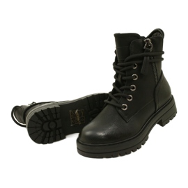 Miss 235-4226 Stivali da donna isolati con pelliccia isolata nero 5