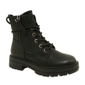 Miss 235-4226 Stivali da donna isolati con pelliccia isolata nero 1