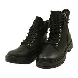 Miss 235-4226 Stivali da donna isolati con pelliccia isolata nero 3