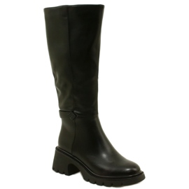 Stivali a ruote alte femminili Black Filippo nero 1