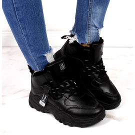 News Stivali da neve per sneakers isolanti da donna neri nero 4